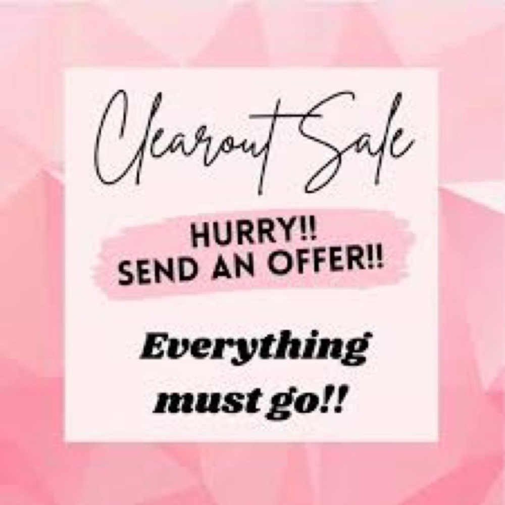Clearout Sale Poster